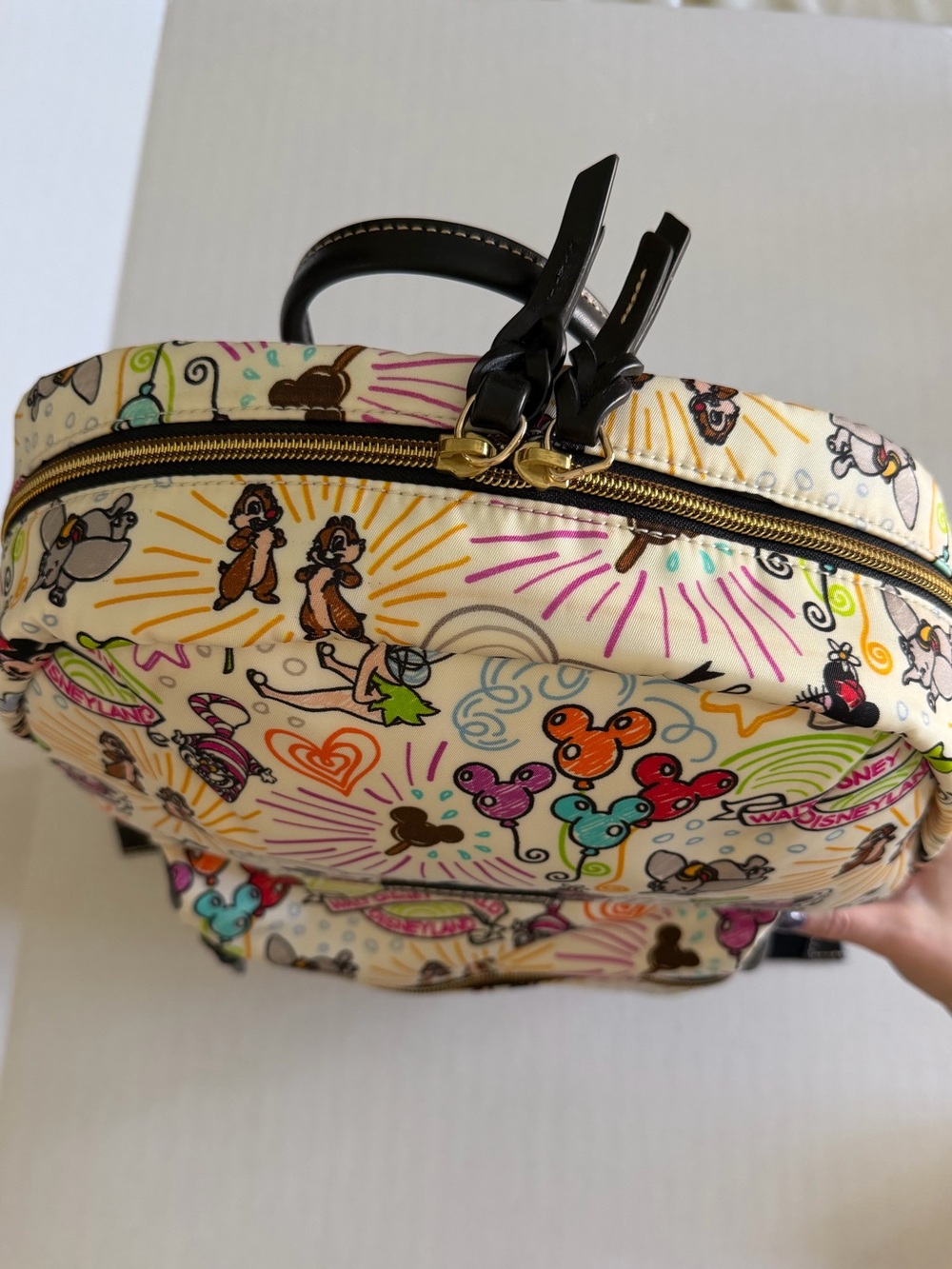 Dooney & Bourke Disney Sketch Print Backpack - Picture 10 of 11